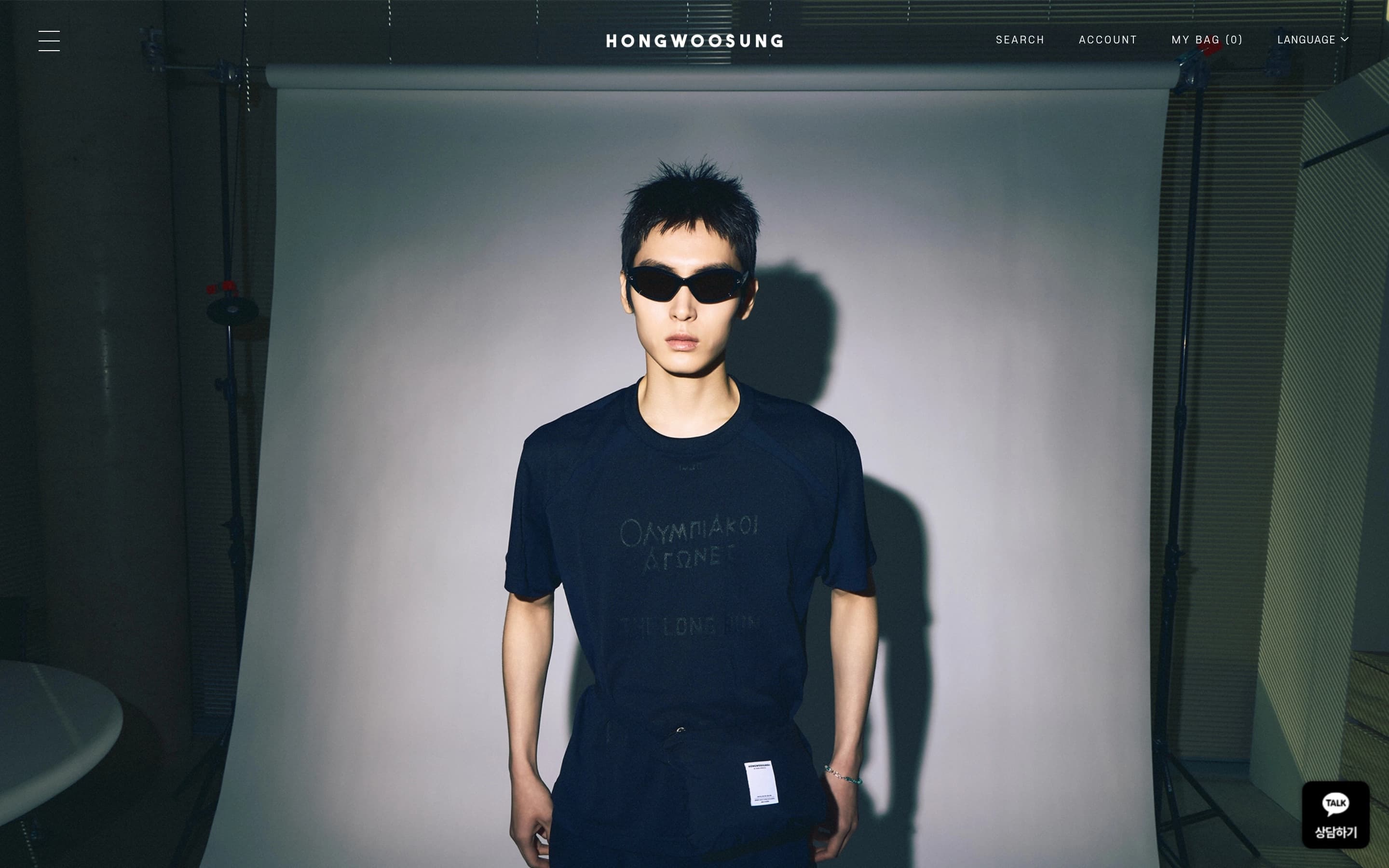 HONGWOOSUNG — 패션 쇼핑몰 웹사이트 디자인 레퍼런스
