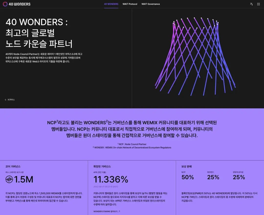 40 원더러스 — IT/스타트업 브랜드/기업 웹사이트 디자인 레퍼런스
