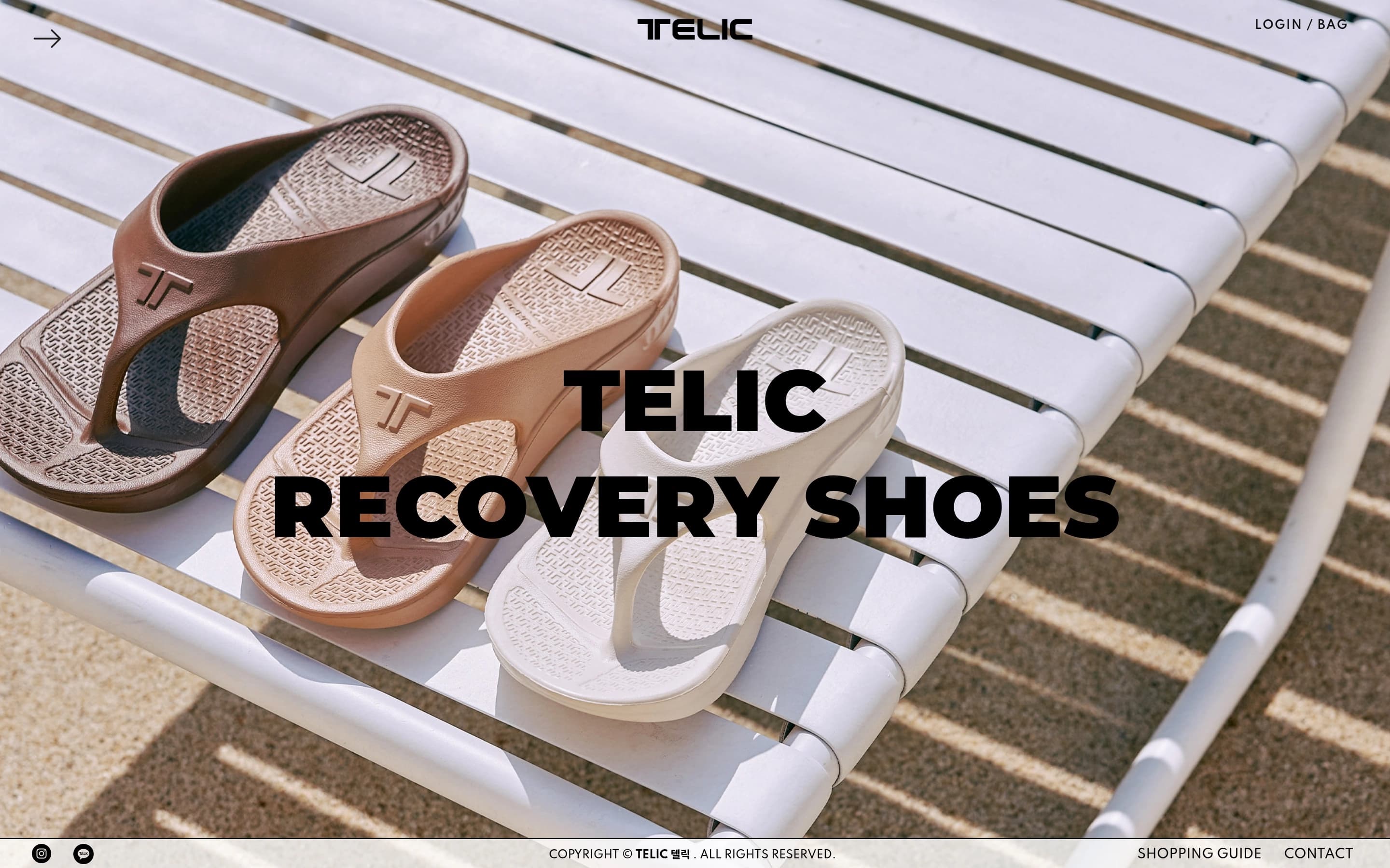 텔릭 (TELIC) — 패션 쇼핑몰 웹사이트 디자인 레퍼런스
