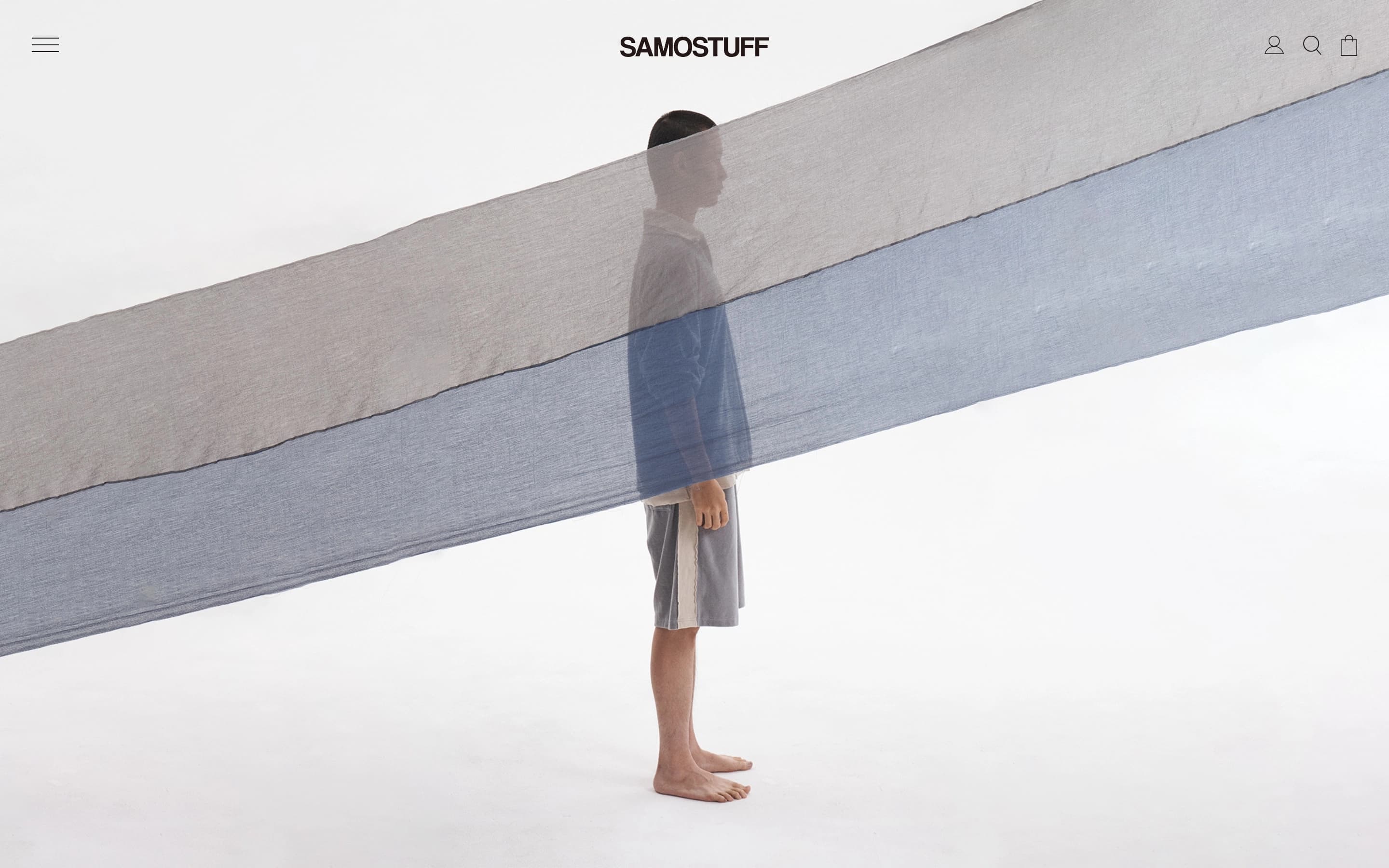 SAMOSTUFF — 패션 쇼핑몰 웹사이트 디자인 레퍼런스