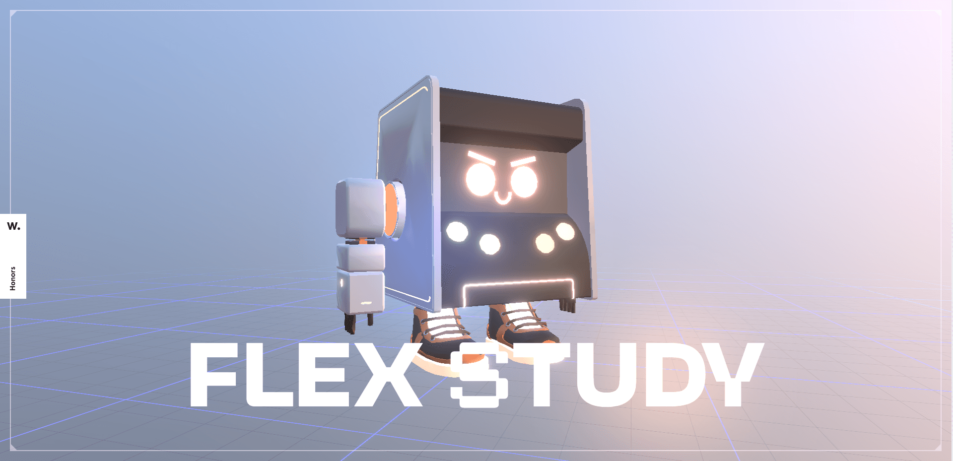 FLEX STUDY — 교육 플랫폼/서비스 웹사이트 디자인 레퍼런스 스크린샷 1
