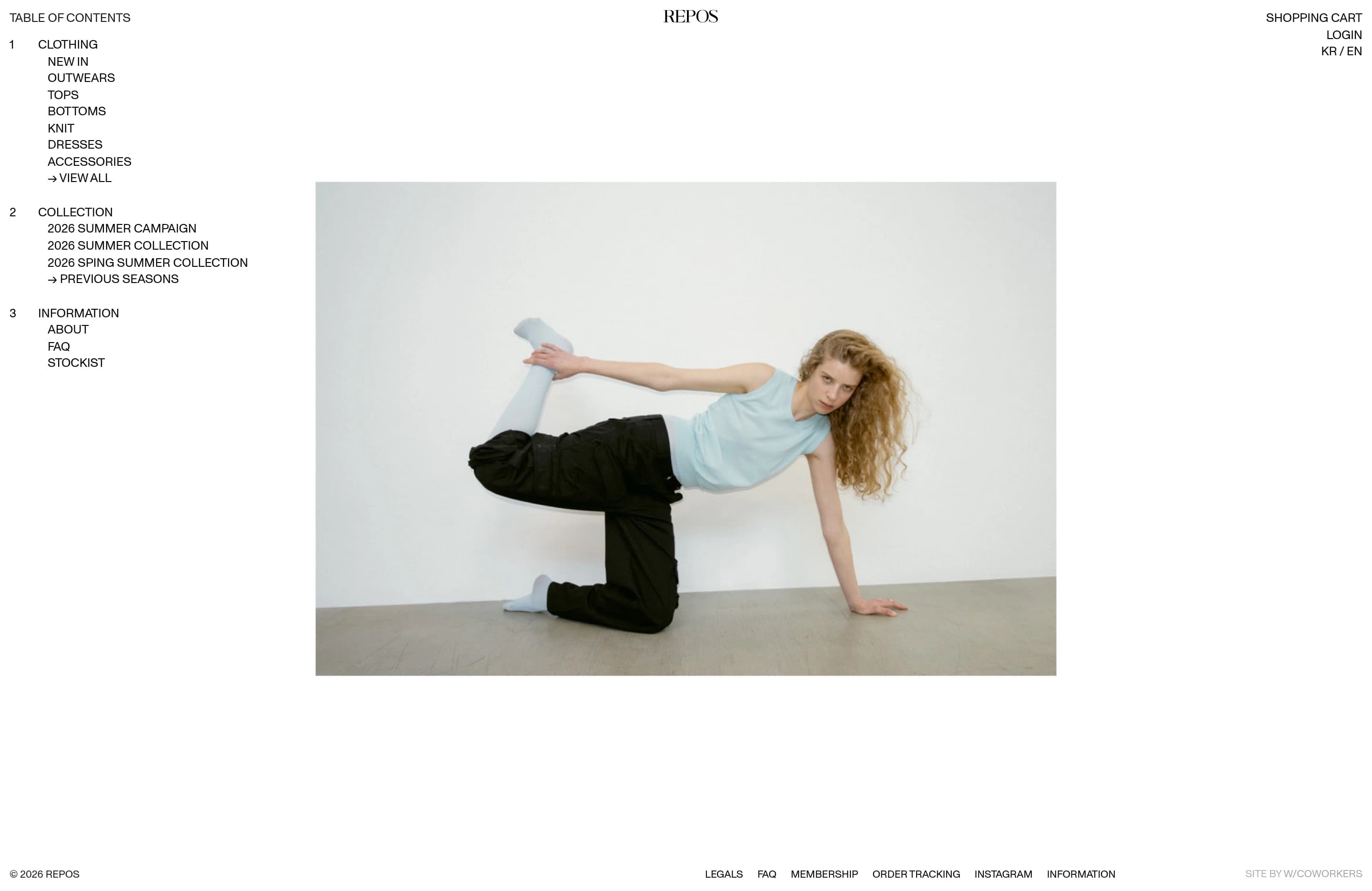 REPOS — 패션 쇼핑몰 웹사이트 디자인 레퍼런스
