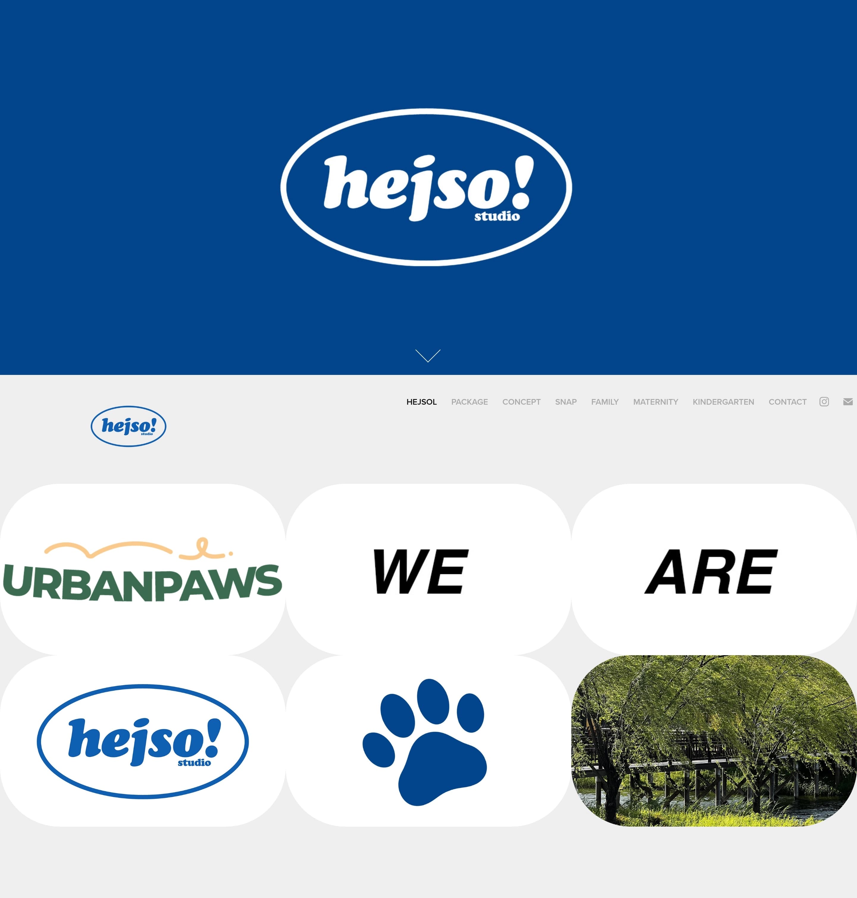 HEJSOLSTUDIO — 반려동물 소개 웹사이트 디자인 레퍼런스