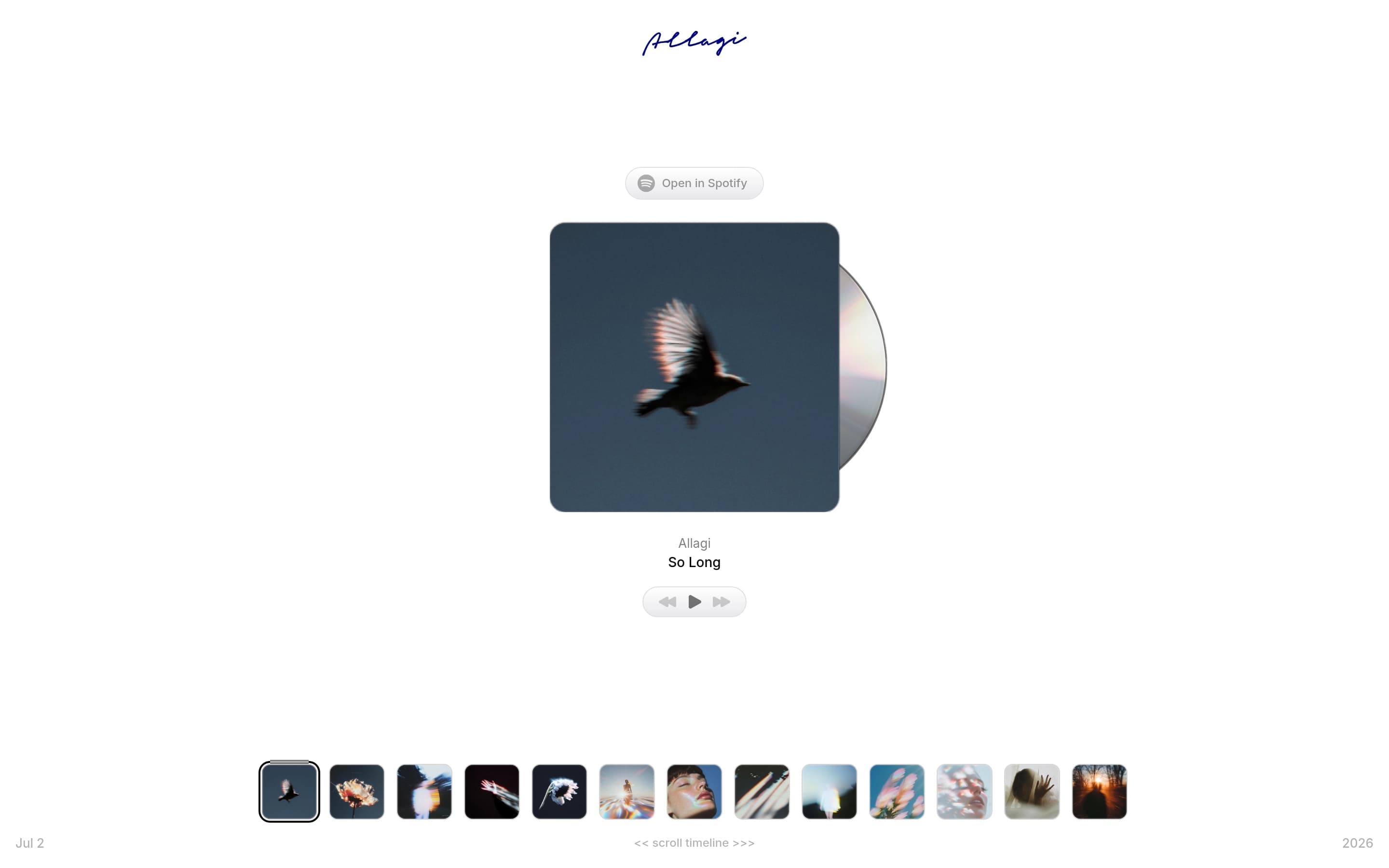 Allagi — 기타 콘텐츠/미디어 웹사이트 디자인 레퍼런스