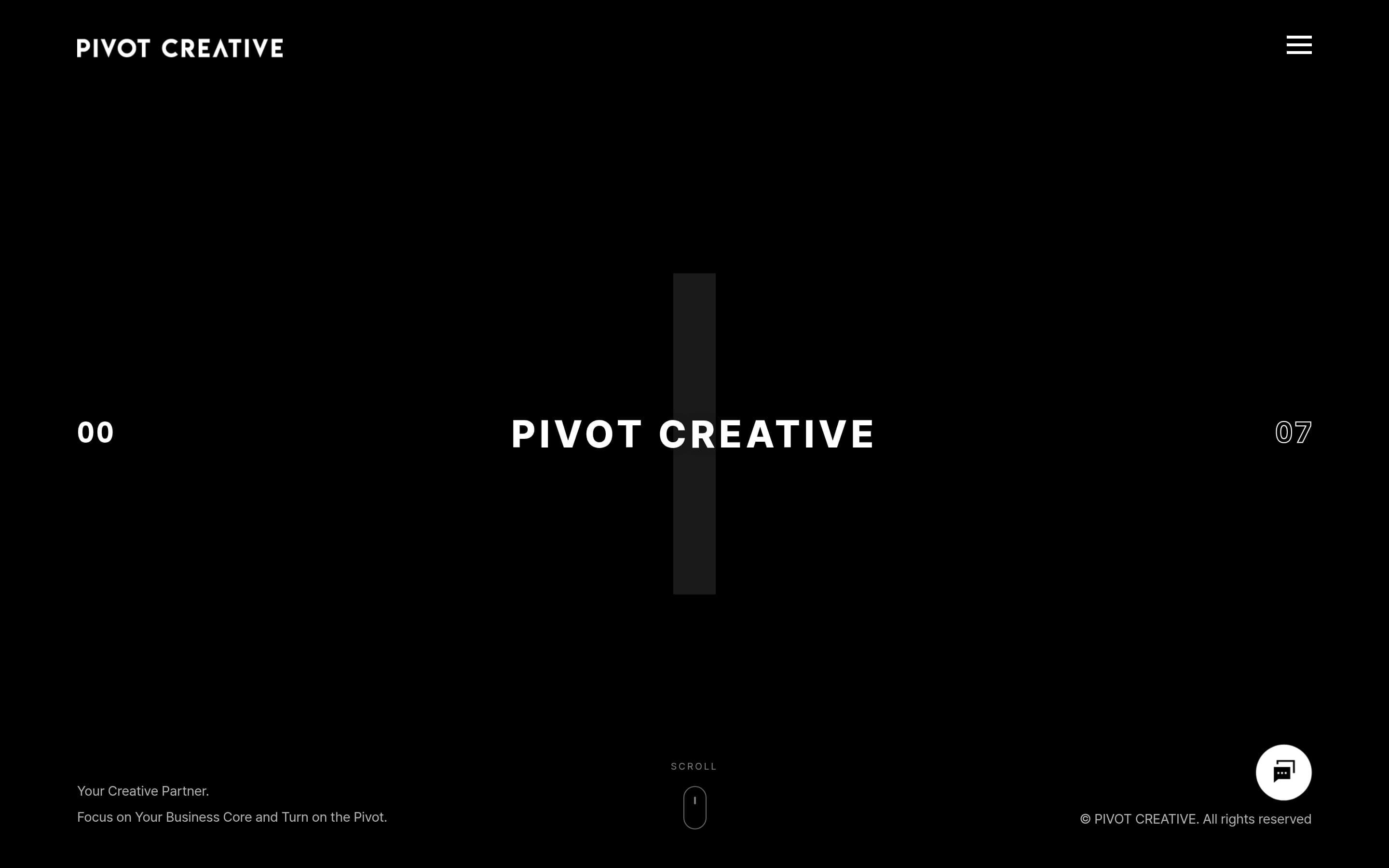 PIVOT CREATIVE — IT/스타트업 브랜드/기업 웹사이트 디자인 레퍼런스