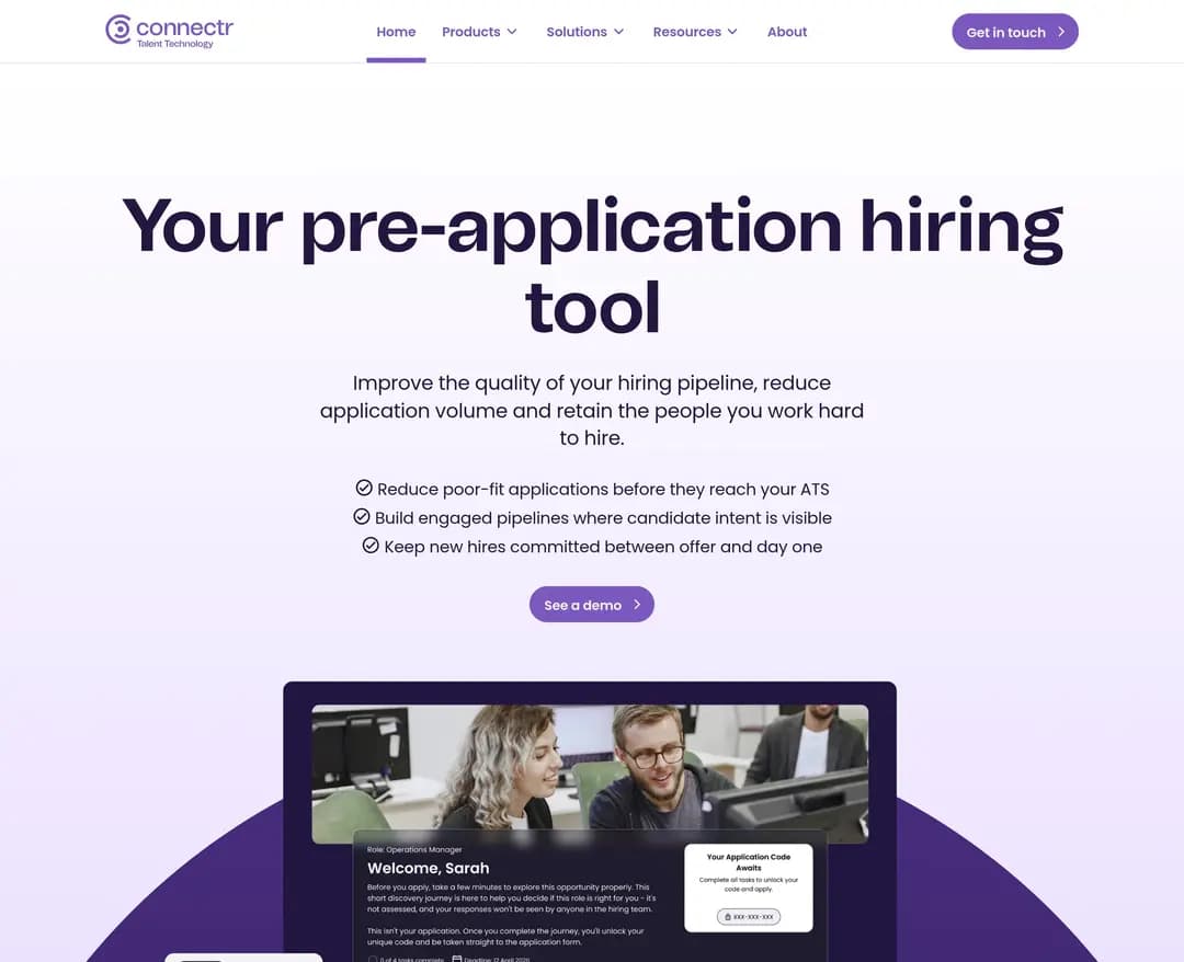 Connectr — IT/스타트업 플랫폼 웹사이트 디자인 레퍼런스