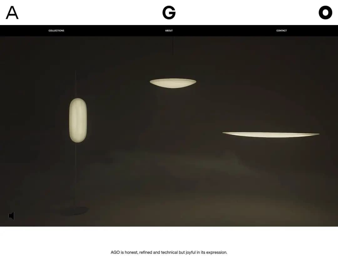 A G O — 인테리어/가구 소개 웹사이트 디자인 레퍼런스