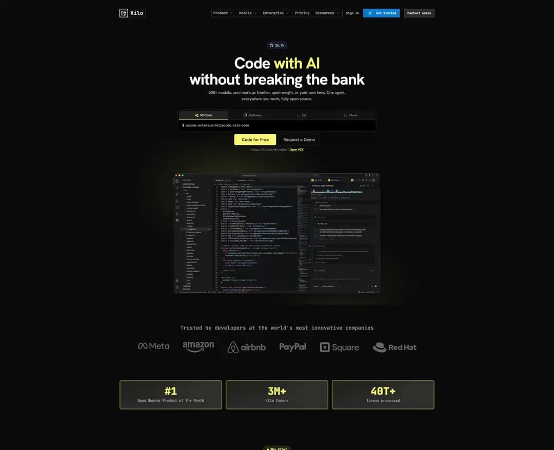 Kilo — IT/스타트업 플랫폼 웹사이트 디자인 레퍼런스