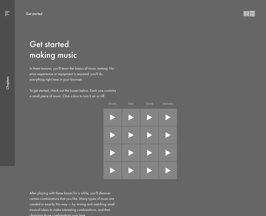 Ableton — 교육 콘텐츠 웹사이트 디자인 레퍼런스