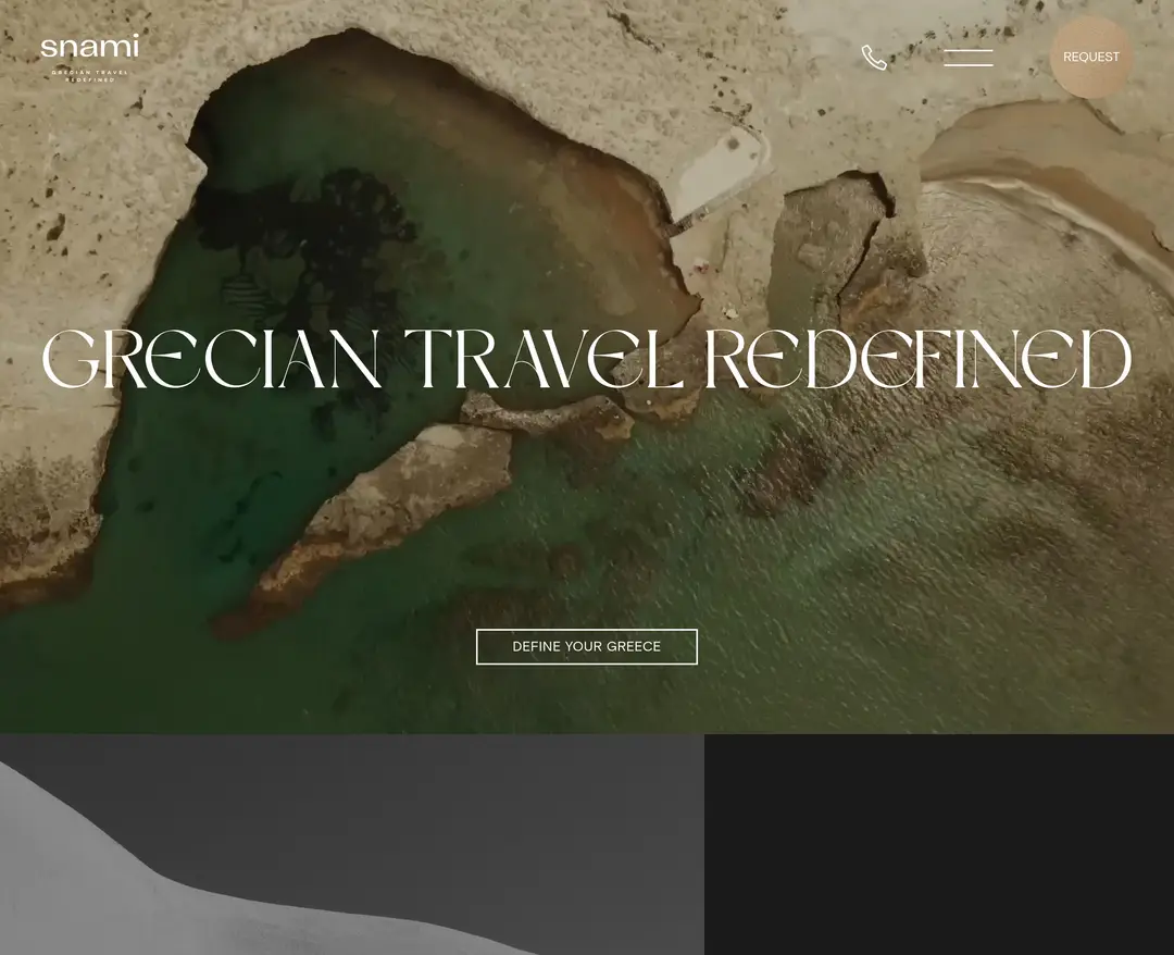 Snami Travel — 여행/호텔 플랫폼 웹사이트 디자인 레퍼런스