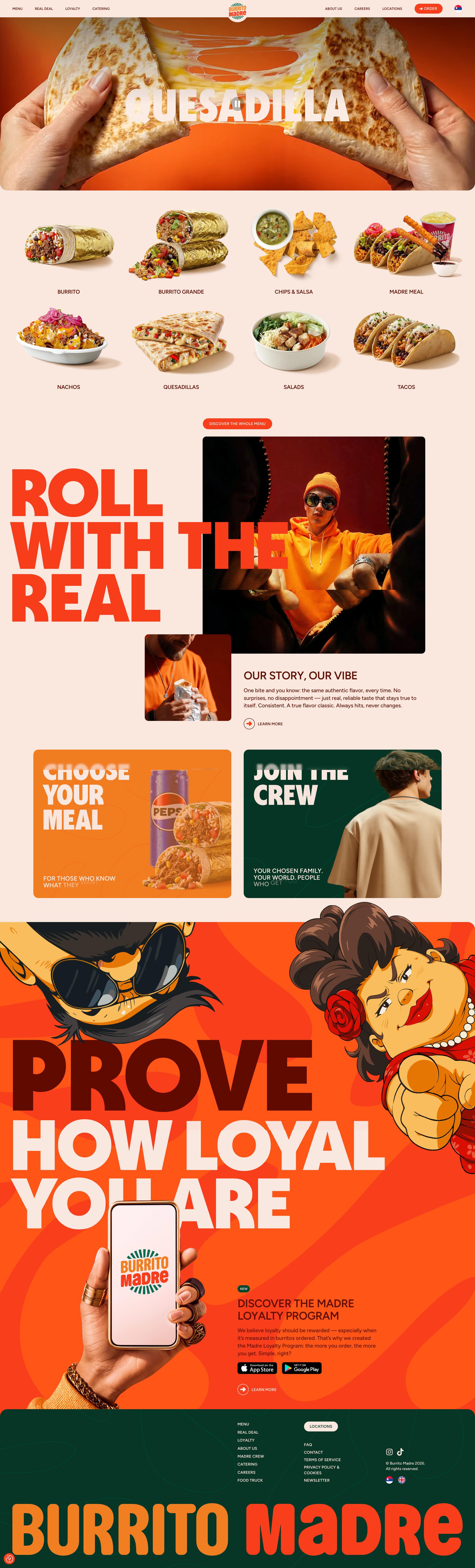 Flora Cafe — 카페/음식 랜딩페이지 웹사이트 디자인 레퍼런스 스크린샷 2