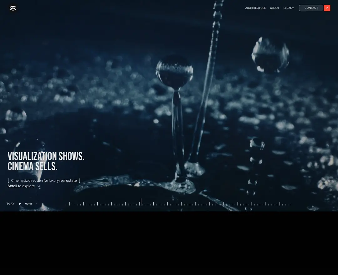 CA Film Creatives — 기타 포트폴리오 웹사이트 디자인 레퍼런스
