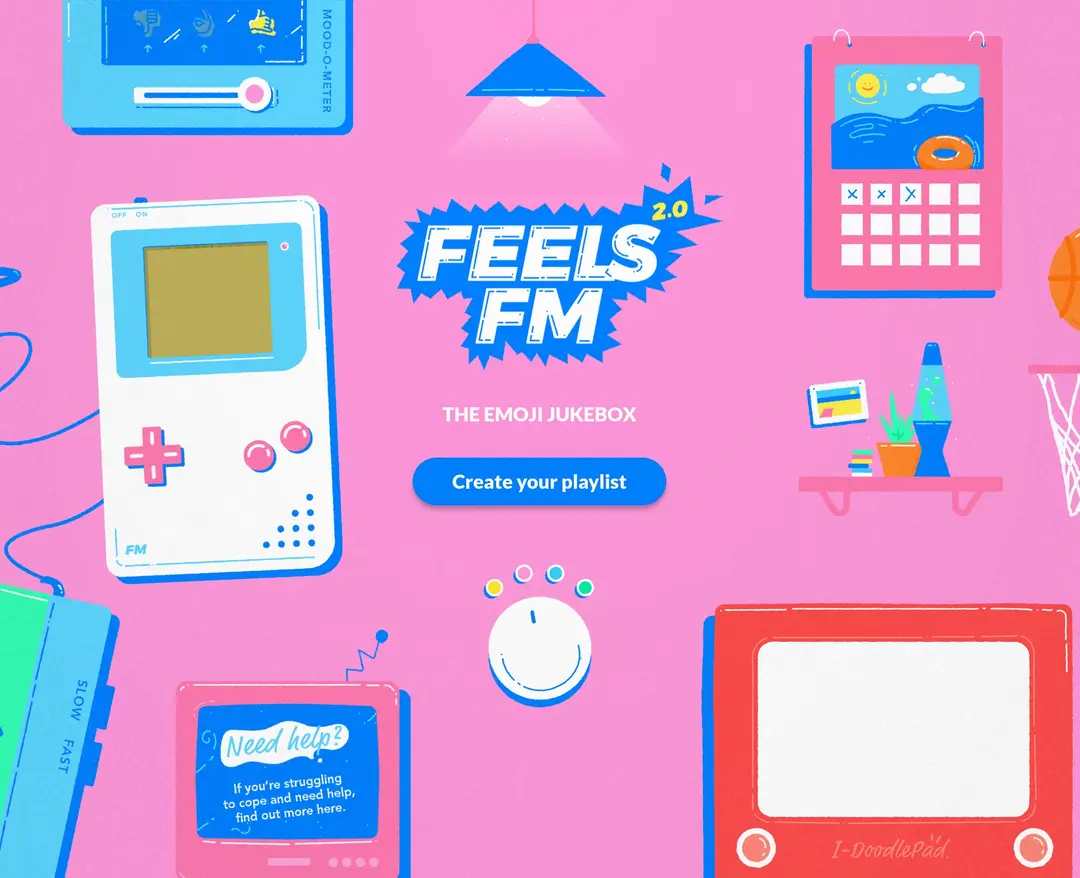 Fells FM — 라이프스타일 플랫폼 웹사이트 디자인 레퍼런스