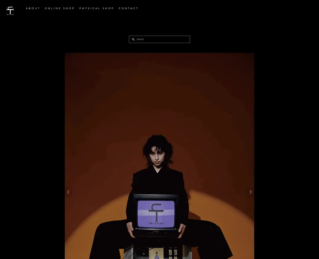 INF — 패션 쇼핑몰 웹사이트 디자인 레퍼런스
