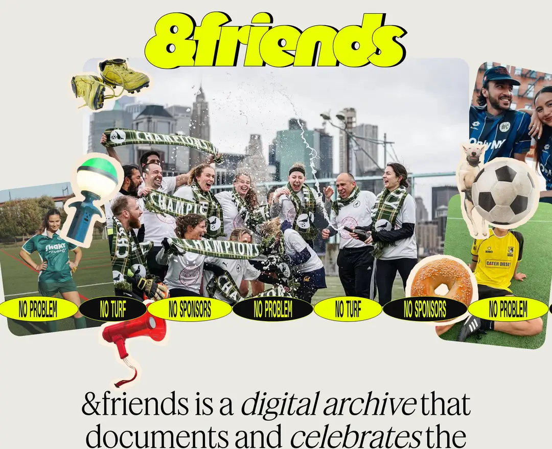 &friends — 기타 콘텐츠 웹사이트 디자인 레퍼런스