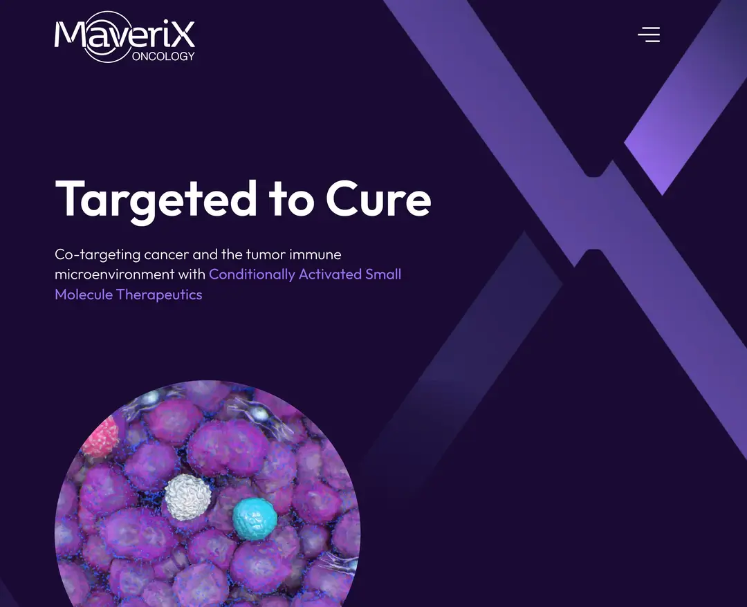 Maverix Oncology — 기타 소개 웹사이트 디자인 레퍼런스
