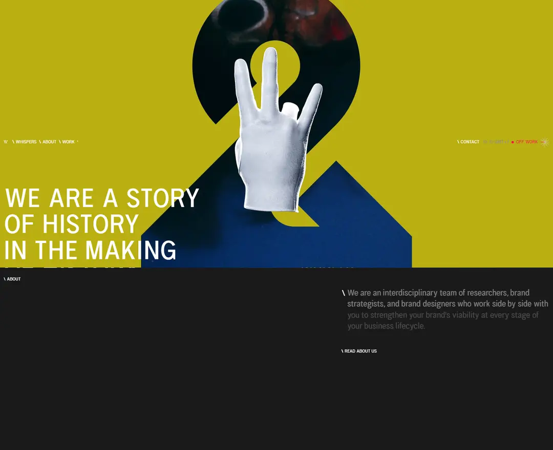 workbyw — 기타 소개 웹사이트 디자인 레퍼런스