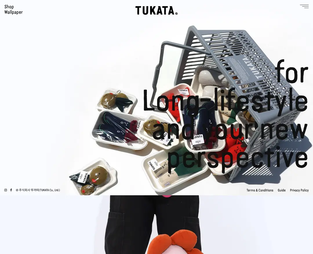 TUKATA® — 라이프스타일 쇼핑몰 웹사이트 디자인 레퍼런스