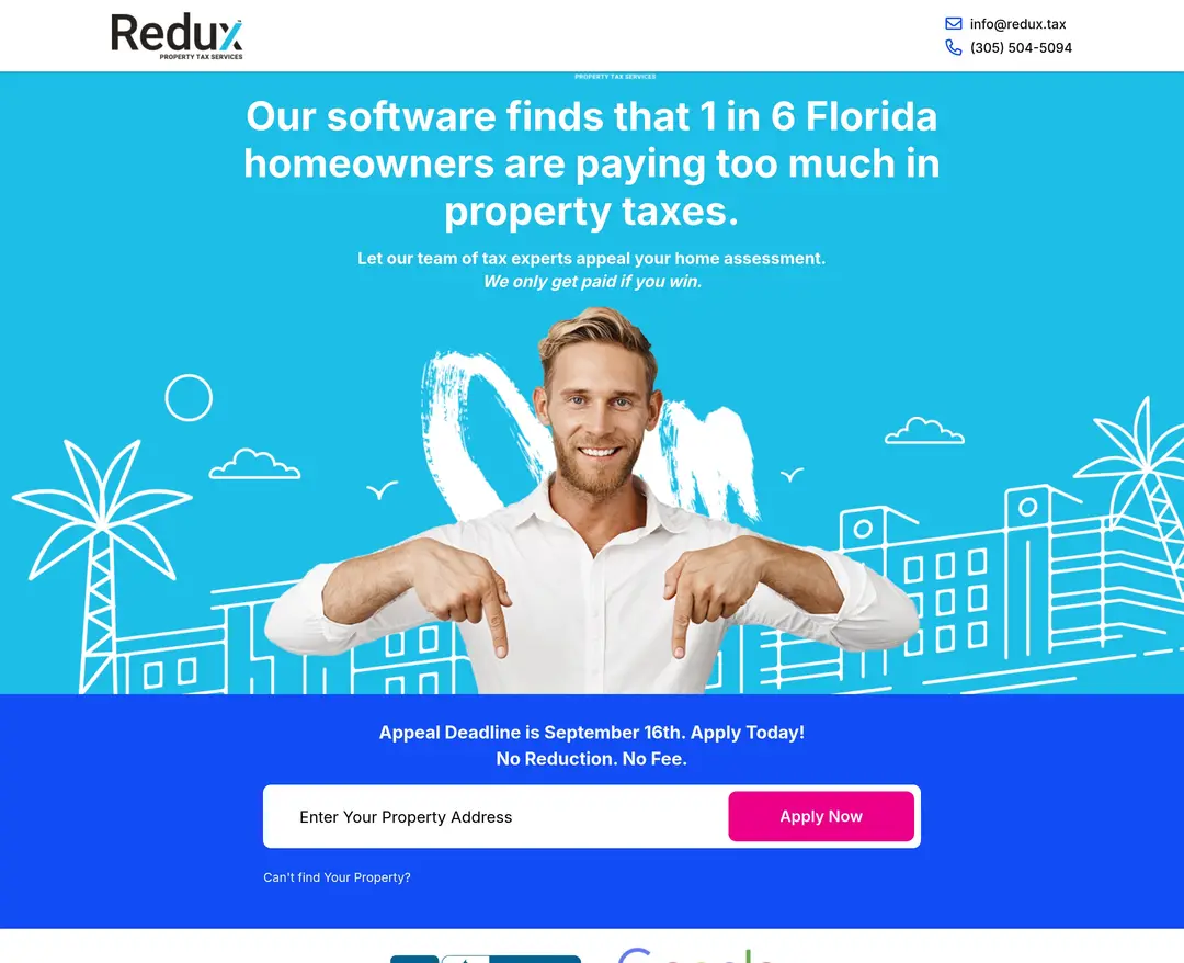 Redux — 법률/세무 플랫폼 웹사이트 디자인 레퍼런스