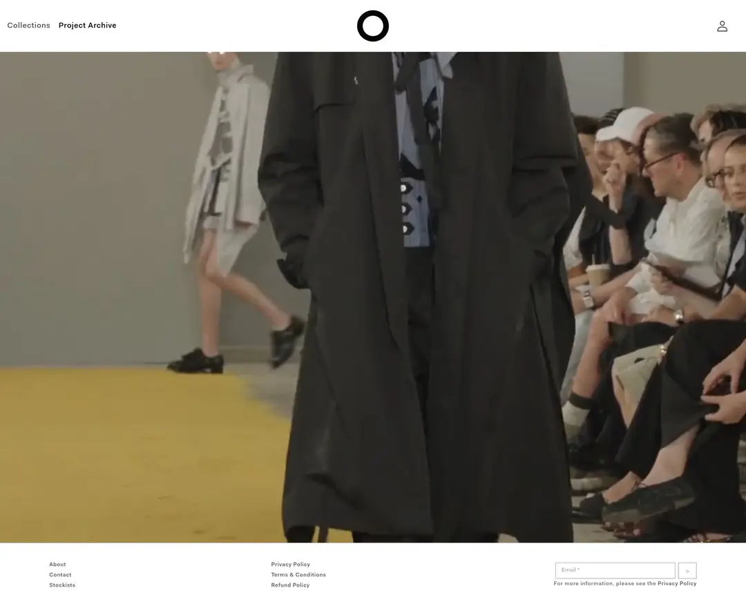 CRAIG GREEN — 패션 소개 웹사이트 디자인 레퍼런스
