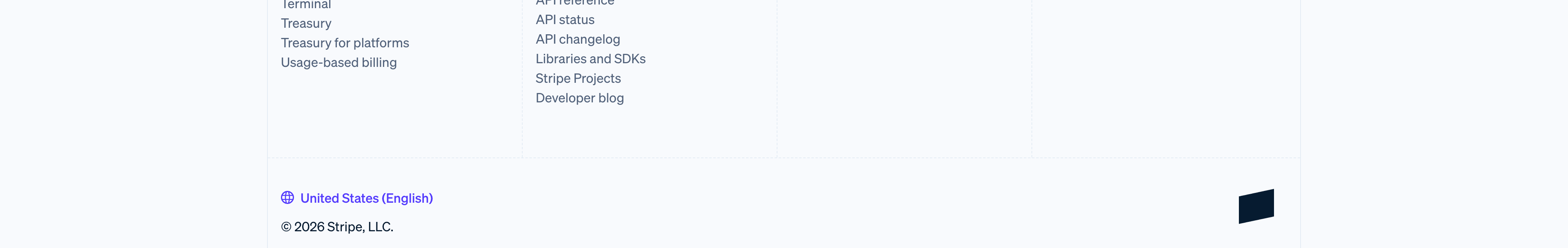 Stripe — 금융/부동산 플랫폼 웹사이트 디자인 레퍼런스 스크린샷 2