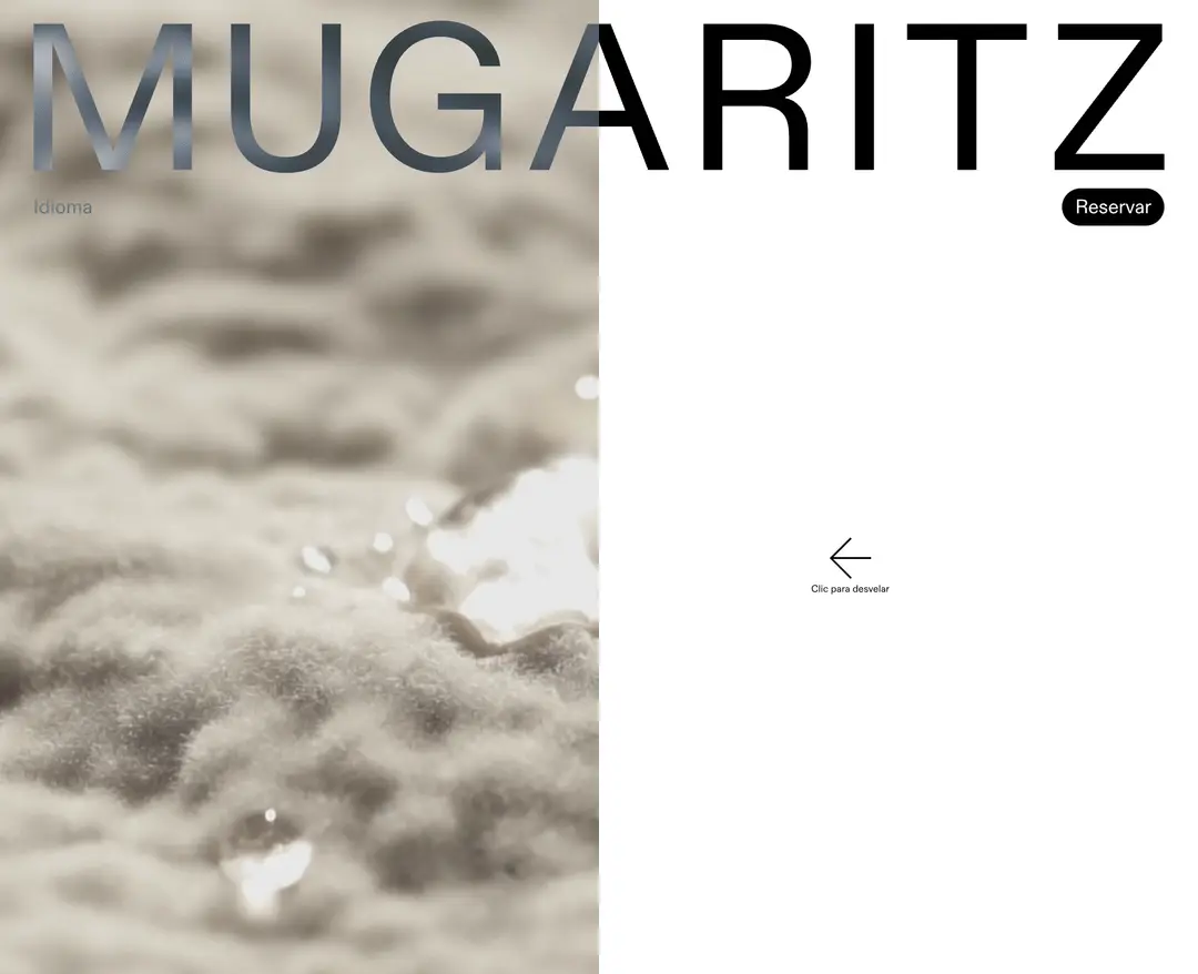 Mugaritz — 카페/음식 소개 웹사이트 디자인 레퍼런스