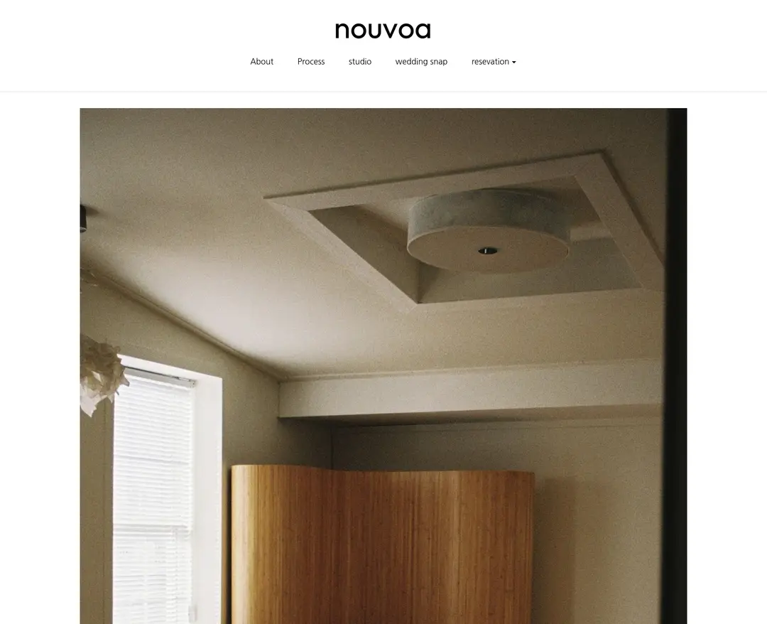 NOUVOA STUDIO — 기타 포트폴리오 웹사이트 디자인 레퍼런스