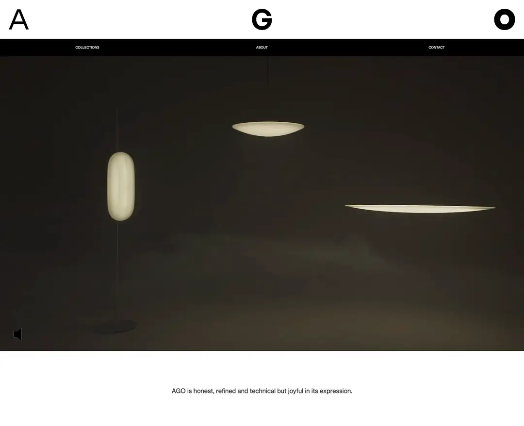 A G O — 인테리어/가구 소개 웹사이트 디자인 레퍼런스