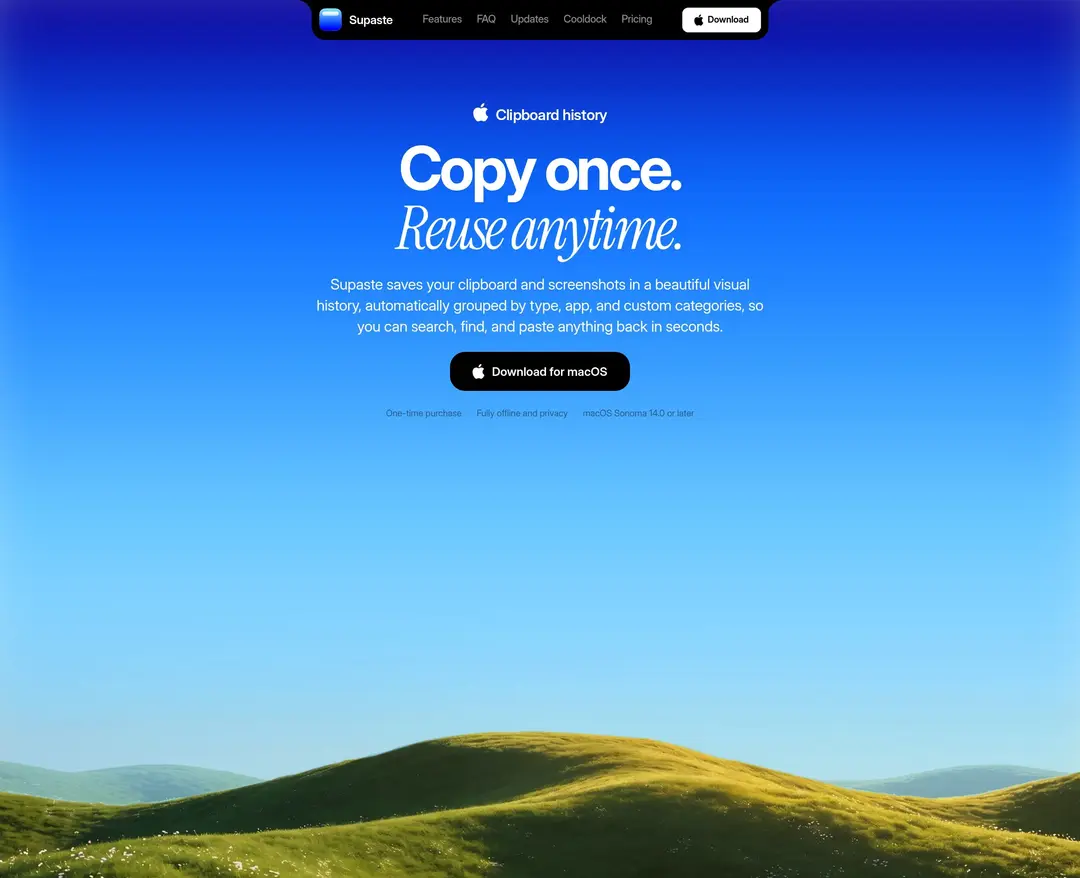 Supaste — IT/스타트업 플랫폼 웹사이트 디자인 레퍼런스