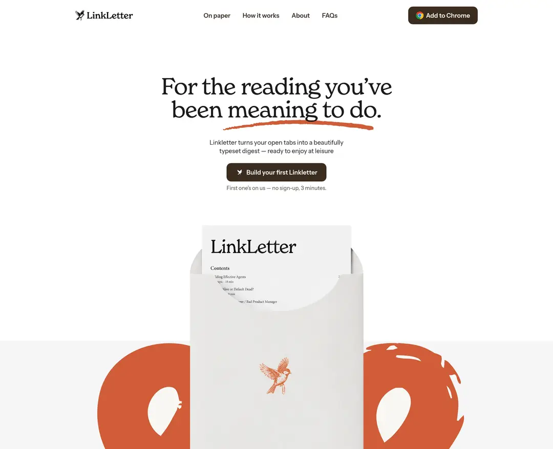 LinkLetter — IT/스타트업 플랫폼 웹사이트 디자인 레퍼런스